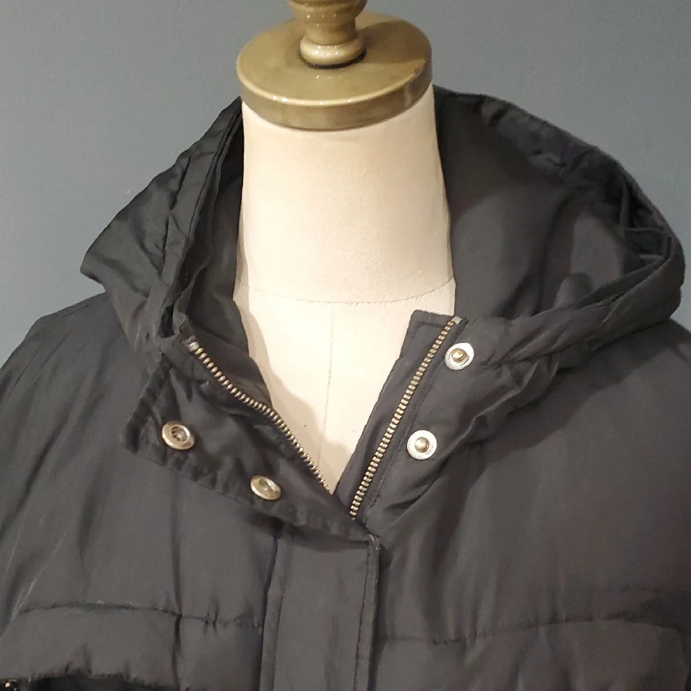 Flawed Michael Kors Long  Black Coat - Picture 9 of 17